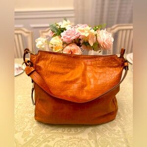 Margot leather brown fall shoulder bag